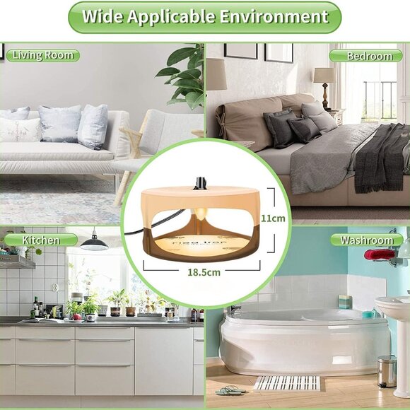 NEW Flea Trap for Inside Your Home with Light Refills and Sticky Pad - Picture 4 of 7